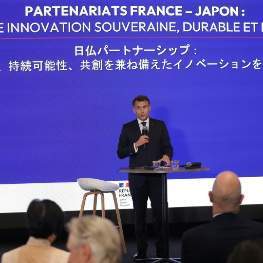 Macron vante à Tokyo la « prévisibilité » de l’Europe face à l’imprévisibilité de Trump Macron vante à Tokyo la « prévisibilité » de l’Europe face à l’imprévisibilité de Trump