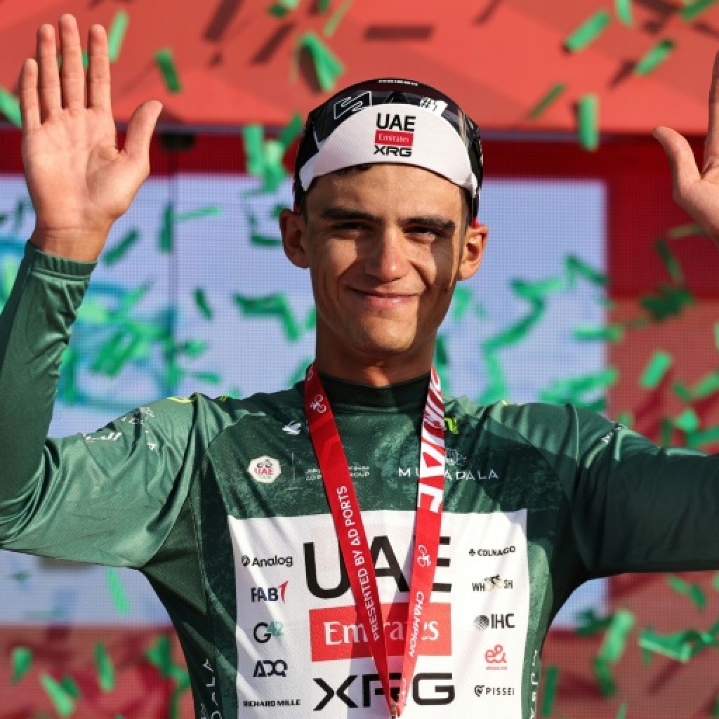 Tour UAE: Del Toro en patron au sommet de Jebel Hafeet Tour UAE: Del Toro en patron au sommet de Jebel Hafeet