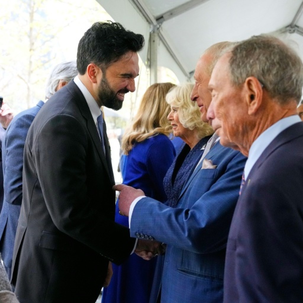 Le roi Charles se recueille au mémorial du 11-Septembre à New York Le roi Charles se recueille au mémorial du 11-Septembre à New York