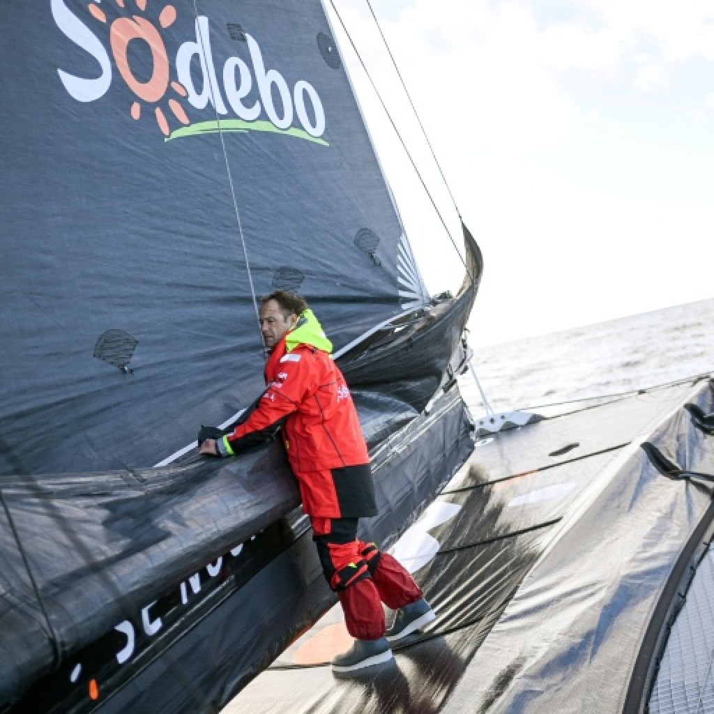 Trophée Jules Verne: sorti de la tempête Ingrid, Sodebo file vers le record Trophée Jules Verne: sorti de la tempête Ingrid, Sodebo file vers le record