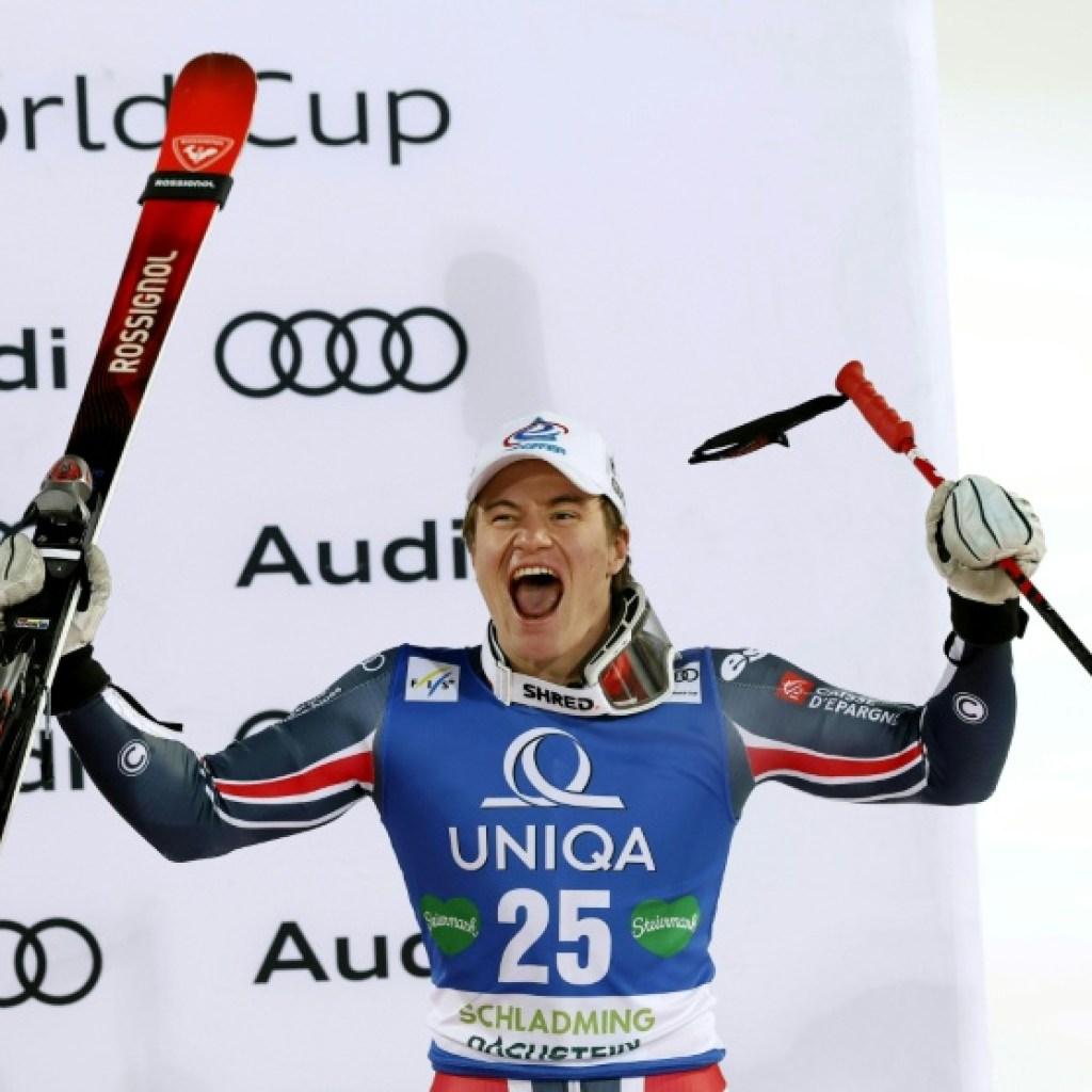 Ski: le Français Elezi Cannaferina, 3e à Schladming, fonce vers les JO Ski: le Français Elezi Cannaferina, 3e à Schladming, fonce vers les JO