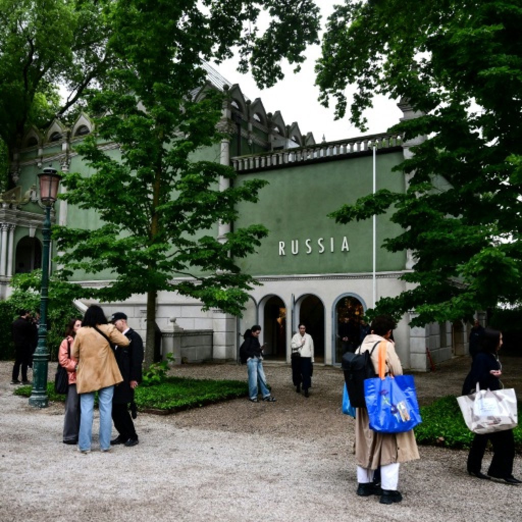 Avec le retour de la Russie, la Biennale de Venise ouvre dans un climat sulfureux Avec le retour de la Russie, la Biennale de Venise ouvre dans un climat sulfureux