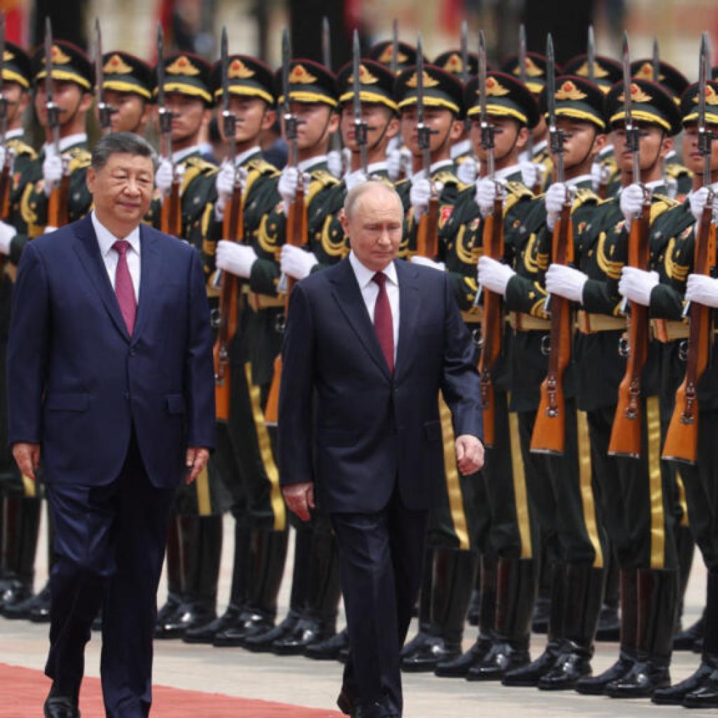 Xi Jinping reçoit Vladimir Poutine pour réaffirmer la solidité des relations sino-russes Xi Jinping reçoit Vladimir Poutine pour réaffirmer la solidité des relations sino-russes