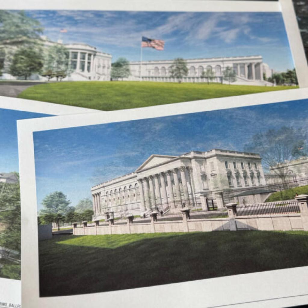 Maison Blanche : un juge ordonne de suspendre la construction de la salle de bal de Donald Trump Maison Blanche : un juge ordonne de suspendre la construction de la salle de bal de Donald Trump