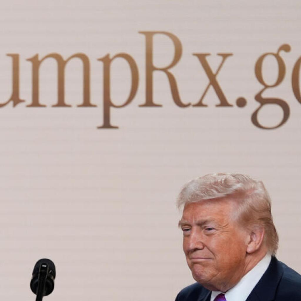 Donald Trump lance un site à son nom pour acheter des médicaments à prix réduits Donald Trump lance un site à son nom pour acheter des médicaments à prix réduits