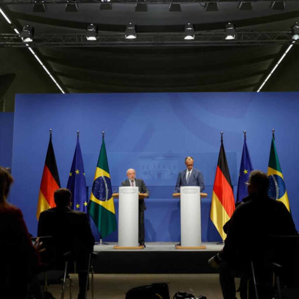 Allemagne: Merz et Lula vantent l’accord UE-Mercosur face à «l’unilatéralisme» Allemagne: Merz et Lula vantent l’accord UE-Mercosur face à «l’unilatéralisme»