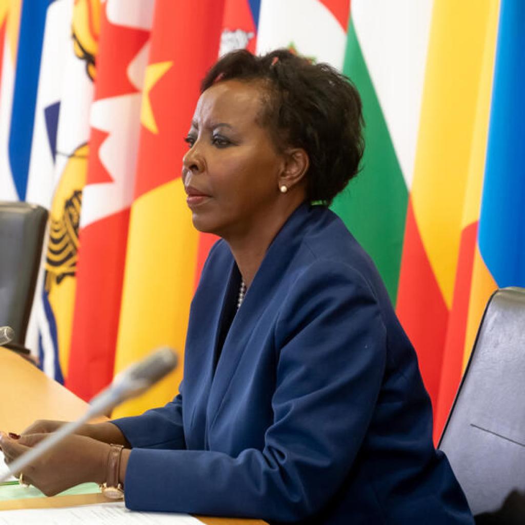 Le Rwanda présente la candidature de Louise Mushikiwabo pour un troisième mandat à l’OIF Le Rwanda présente la candidature de Louise Mushikiwabo pour un troisième mandat à l’OIF