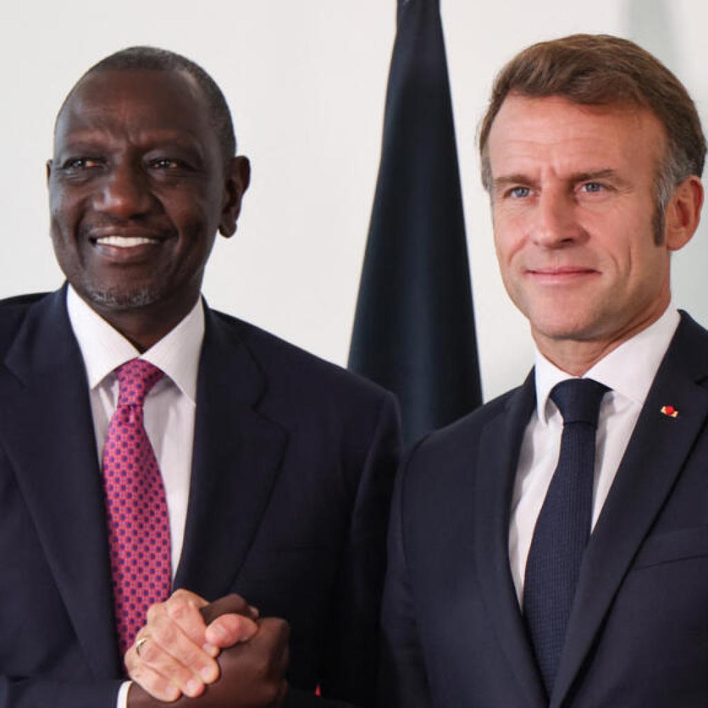 Emmanuel Macron au Kenya: le président français poursuit sa tournée en prélude au sommet «Africa forward» Emmanuel Macron au Kenya: le président français poursuit sa tournée en prélude au sommet «Africa forward»
