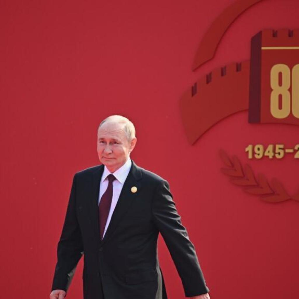 Vladimir Poutine en Chine pour renforcer l’indéfectible amitié entre Moscou et Pékin Vladimir Poutine en Chine pour renforcer l’indéfectible amitié entre Moscou et Pékin