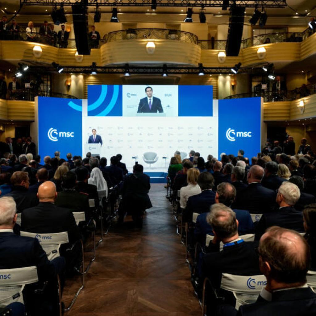 Conférence de Munich: Marco Rubio joue l’apaisement, soulagement de façade des Européens Conférence de Munich: Marco Rubio joue l’apaisement, soulagement de façade des Européens
