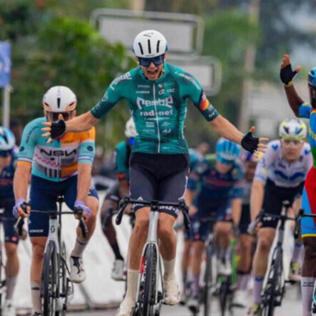Tour du Rwanda: l’Allemand Jermaine Zemke s’impose dans les rues de Rubavu Tour du Rwanda: l’Allemand Jermaine Zemke s’impose dans les rues de Rubavu