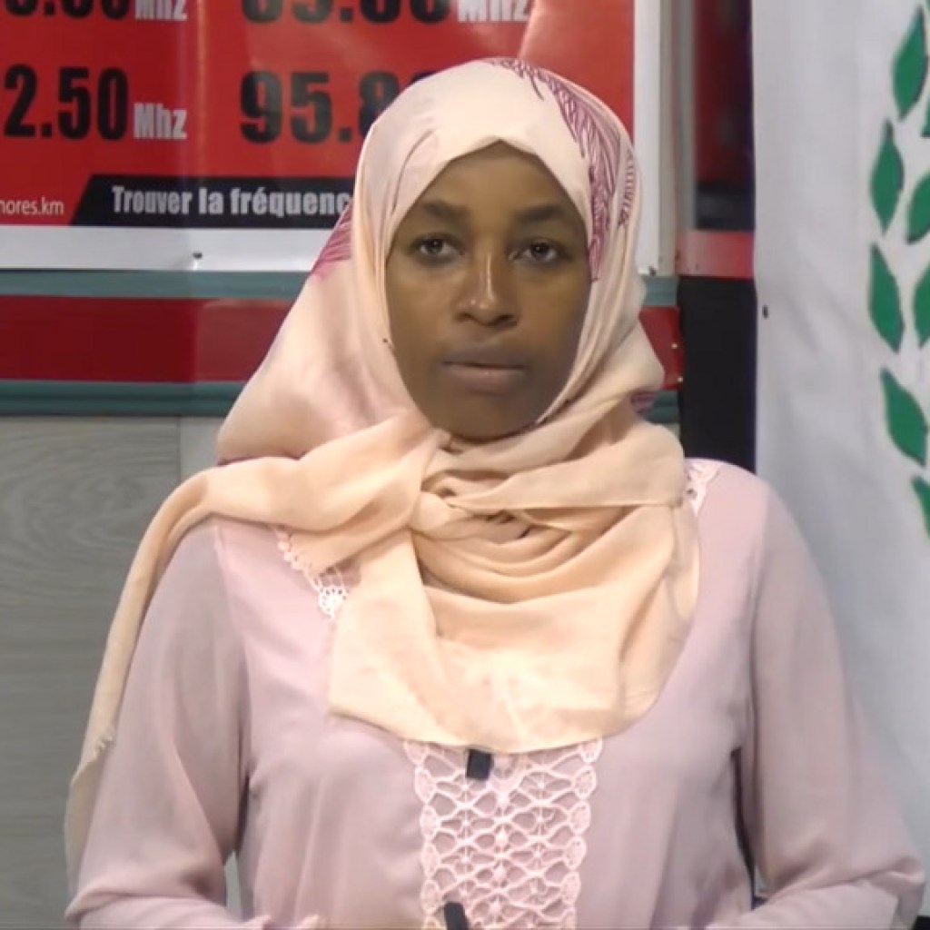 Comores: vive émotion après le décès de l’ex-présentatrice vedette Binti Mhadjou Comores: vive émotion après le décès de l’ex-présentatrice vedette Binti Mhadjou