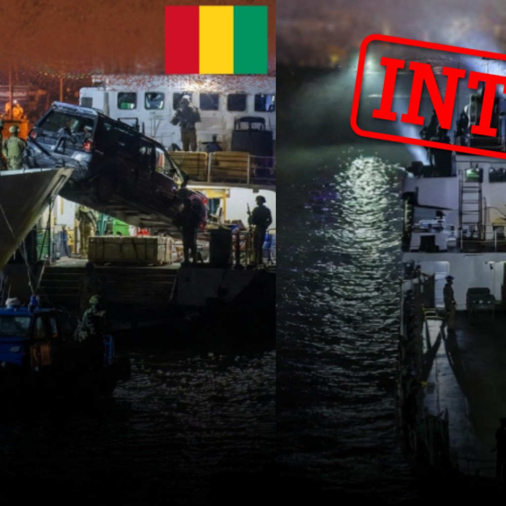 Non, un navire russe n’a pas livré d’armes à l’armée guinéenne Non, un navire russe n’a pas livré d’armes à l’armée guinéenne