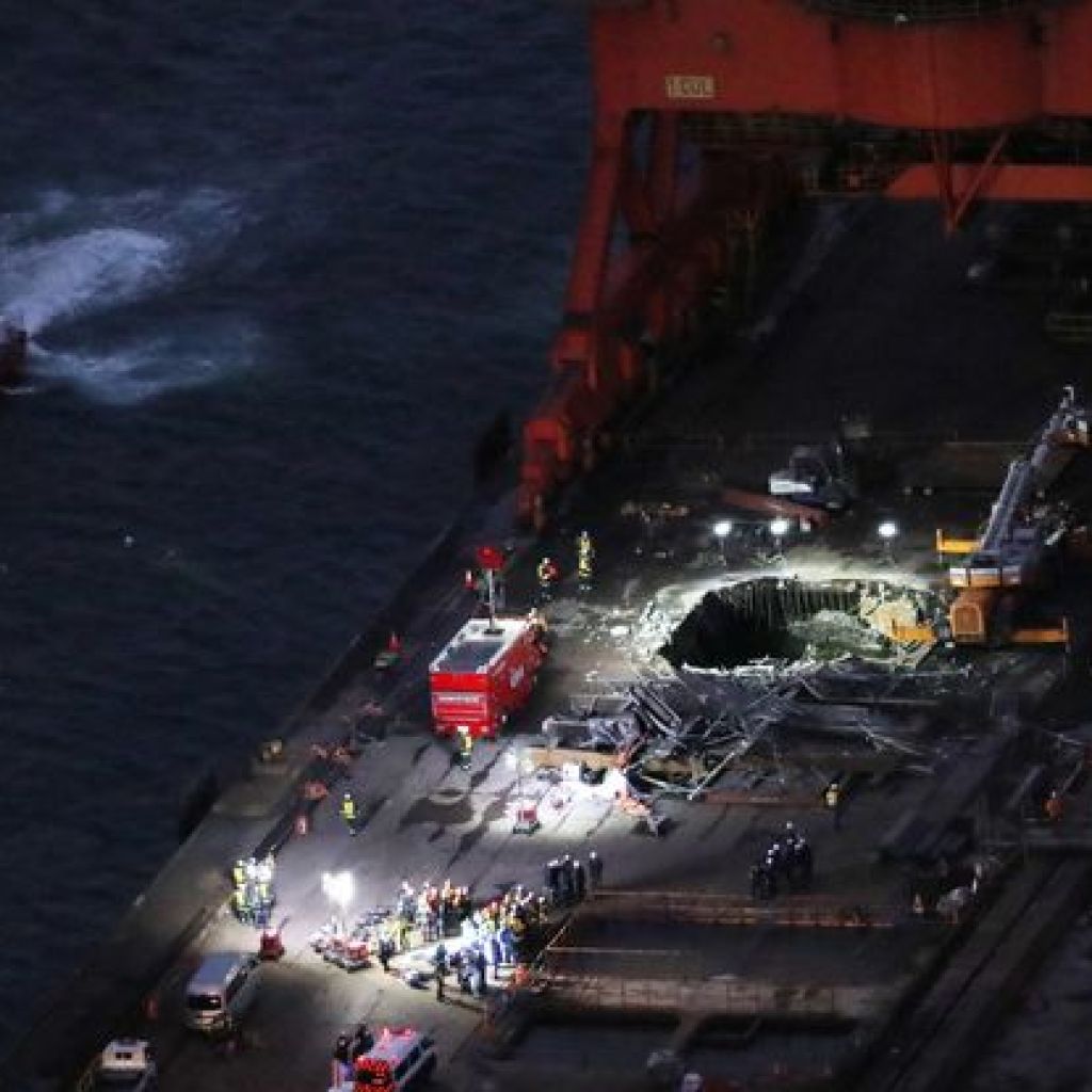 Japon : Deux morts dans l’effondrement d’un échafaudage géant près de Tokyo Japon : Deux morts dans l’effondrement d’un échafaudage géant près de Tokyo