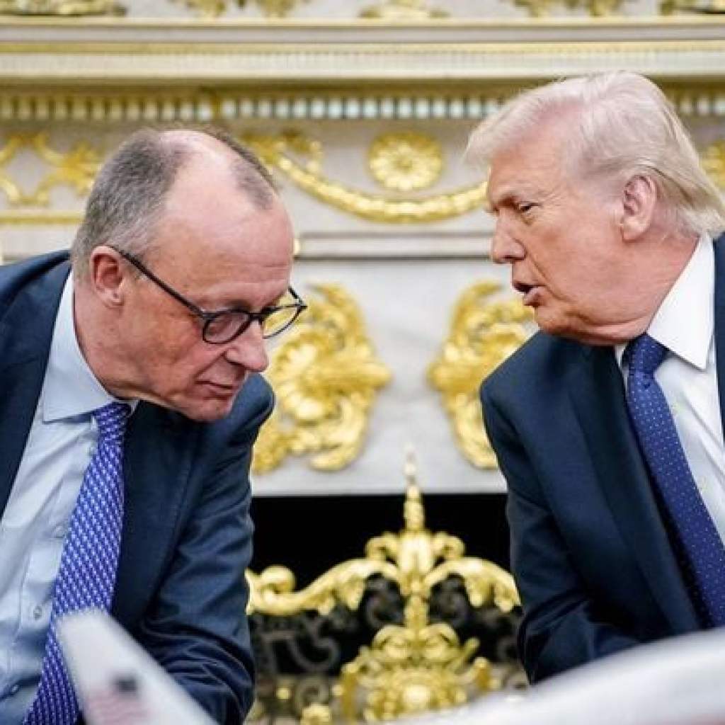 Etats-Unis : Après les propos de Merz, Trump envisage une réduction des soldats américains en Allemagne Etats-Unis : Après les propos de Merz, Trump envisage une réduction des soldats américains en Allemagne