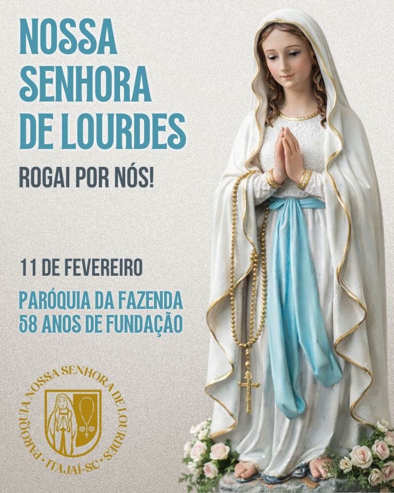 Paróquia celebra padroeira e aniversário de fundação Paróquia celebra padroeira e aniversário de fundação