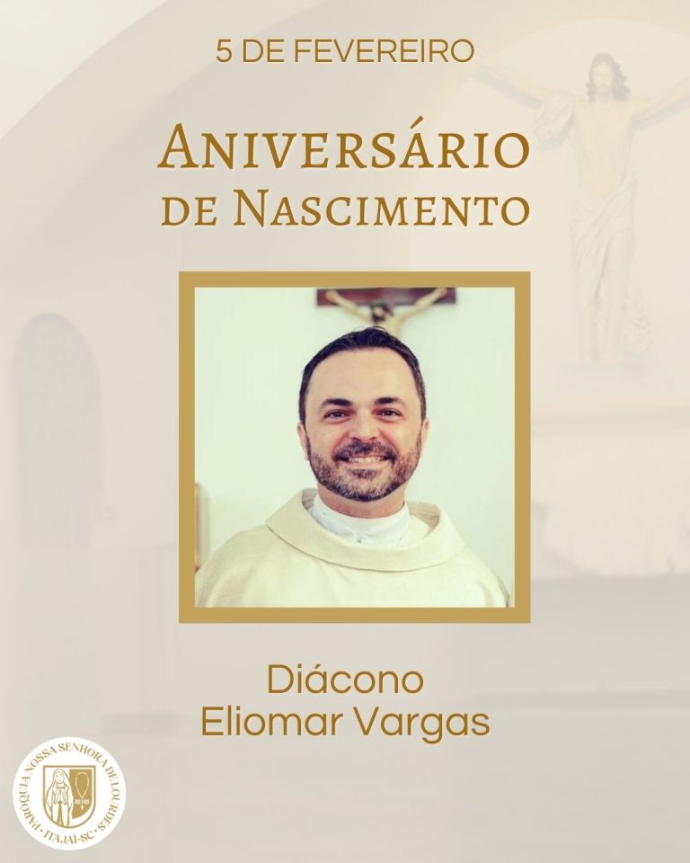 Tempo de celebrar com o Diácono Eliomar Tempo de celebrar com o Diácono Eliomar