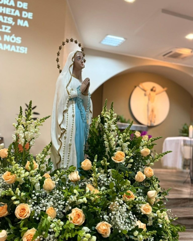 Nossa Senhora de Lourdes é celebrada com Santa Missa e carreata Nossa Senhora de Lourdes é celebrada com Santa Missa e carreata