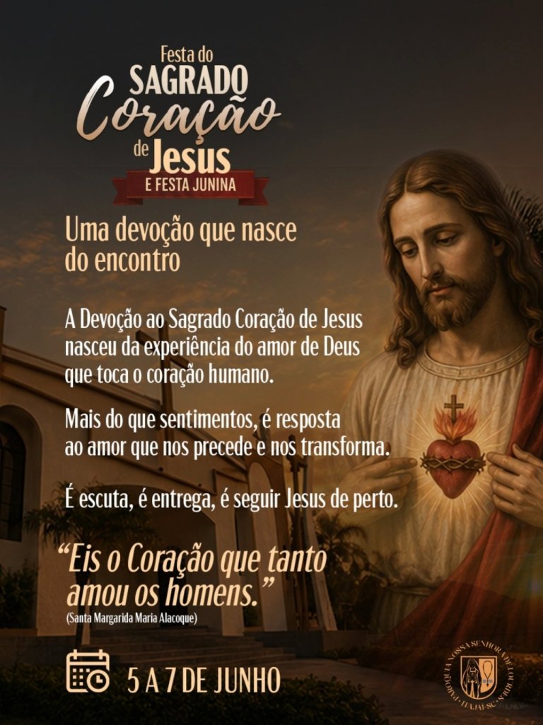 Paróquia se prepara para Festa do Sagrado Coração de Jesus e Festa Junina Paróquia se prepara para Festa do Sagrado Coração de Jesus e Festa Junina