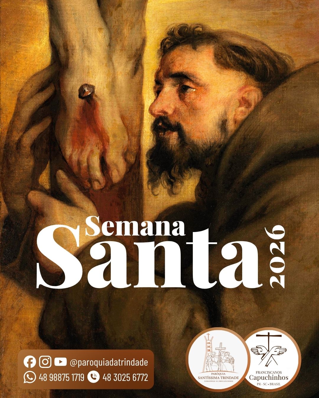 Paróquia Santíssima Trindade divulga programação da Semana Santa Paróquia Santíssima Trindade divulga programação da Semana Santa