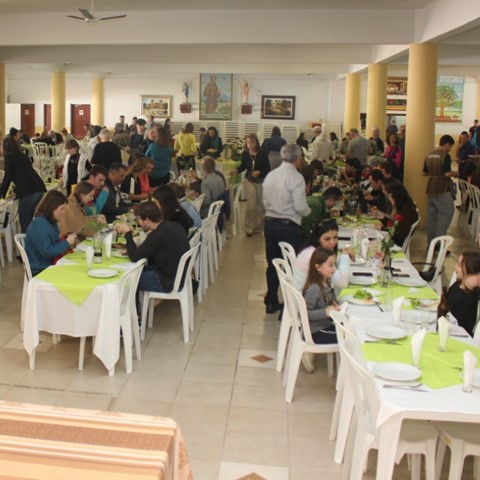Almoço da Festa de Santa Rita de Cássia foi momento de Almoço da Festa de Santa Rita de Cássia foi momento de