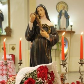 Kobrasol: comunidade celebra Festa de Santa Rita de Cássia Kobrasol: comunidade celebra Festa de Santa Rita de Cássia