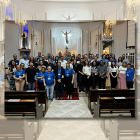 15 casais de noivos encerram catequese de matrimônio 15 casais de noivos encerram catequese de matrimônio