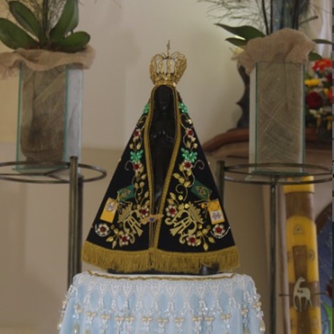 Padroeira do Brasil é celebrada no Kobrasol Padroeira do Brasil é celebrada no Kobrasol