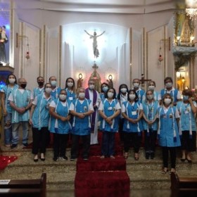 Paróquia acolhe novos Servos de Maria Paróquia acolhe novos Servos de Maria