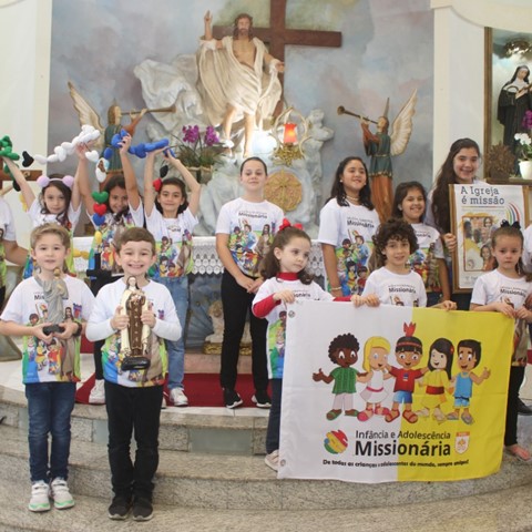 Infância e Adolescência Missionária volta a se reunir no Kobrasol Infância e Adolescência Missionária volta a se reunir no Kobrasol