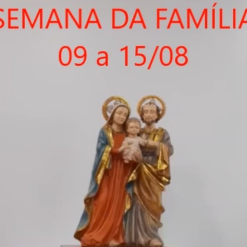 Convite para a Semana Nacional da Família Convite para a Semana Nacional da Família