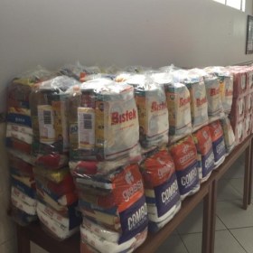 Ação Social Paroquial realiza doações do mês de setembro Ação Social Paroquial realiza doações do mês de setembro
