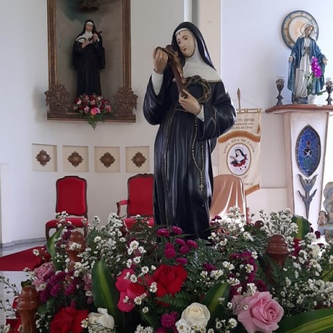 Paróquia festeja Santa Rita de Cássia Paróquia festeja Santa Rita de Cássia