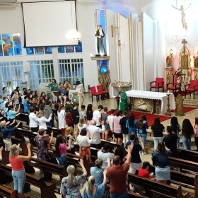 IVC realiza Rito dos Dez Mandamentos com catequizandos IVC realiza Rito dos Dez Mandamentos com catequizandos