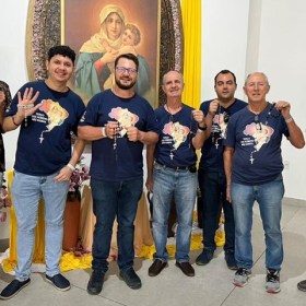 Terço dos Homens participa de encontro arquidiocesano Terço dos Homens participa de encontro arquidiocesano