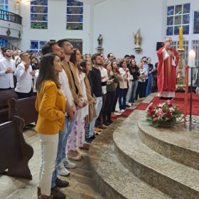 Encerramento de mais um curso de preparação para o matrimônio Encerramento de mais um curso de preparação para o matrimônio