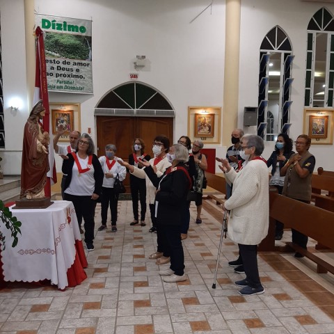 Via-sacra, Adoração e Santa Missa aconteceram na primeira sexta-feira deste mês, durante a quaresma Via-sacra, Adoração e Santa Missa aconteceram na primeira sexta-feira deste mês, durante a quaresma