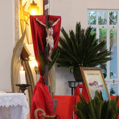 Domingo de Ramos é celebrado com fé e devoção nas comunidades paroquiais Domingo de Ramos é celebrado com fé e devoção nas comunidades paroquiais