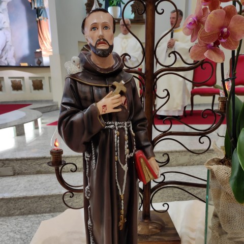 Tríduo em hora a São Francisco de Assis acontece no Kobrasol Tríduo em hora a São Francisco de Assis acontece no Kobrasol