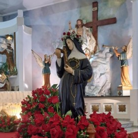 Kobrasol: comunidade festeja Santa Rita de Cássia Kobrasol: comunidade festeja Santa Rita de Cássia