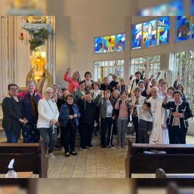 Terço das Mulheres recebe imagem de Nossa Senhora do Rosário Terço das Mulheres recebe imagem de Nossa Senhora do Rosário