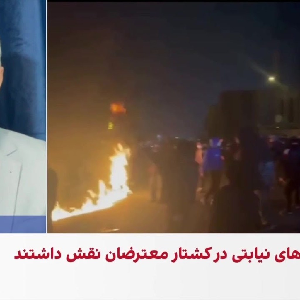 شلیک مستقیم نیروهای بسیج از پشتبام مسجد به معترضان در میدان کاج سعادتآباد شلیک مستقیم نیروهای بسیج از پشتبام مسجد به معترضان در میدان کاج سعادتآباد