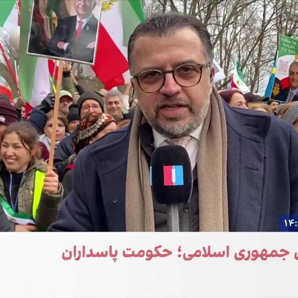 شادی ایرانیان مقیم استکهلم پس از مرگ خامنهای شادی ایرانیان مقیم استکهلم پس از مرگ خامنهای