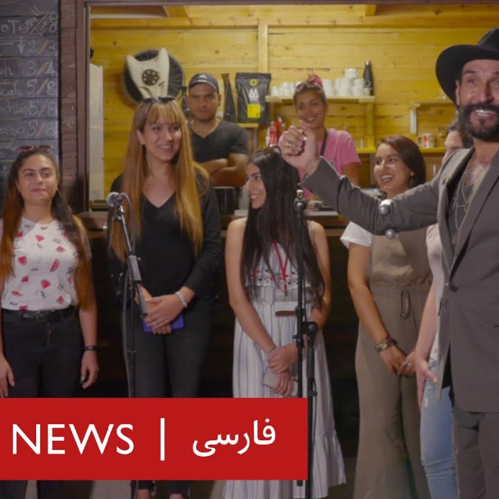 با دانشجوهای ایرانی در لفکوشا- بلور بنفش با دانشجوهای ایرانی در لفکوشا- بلور بنفش