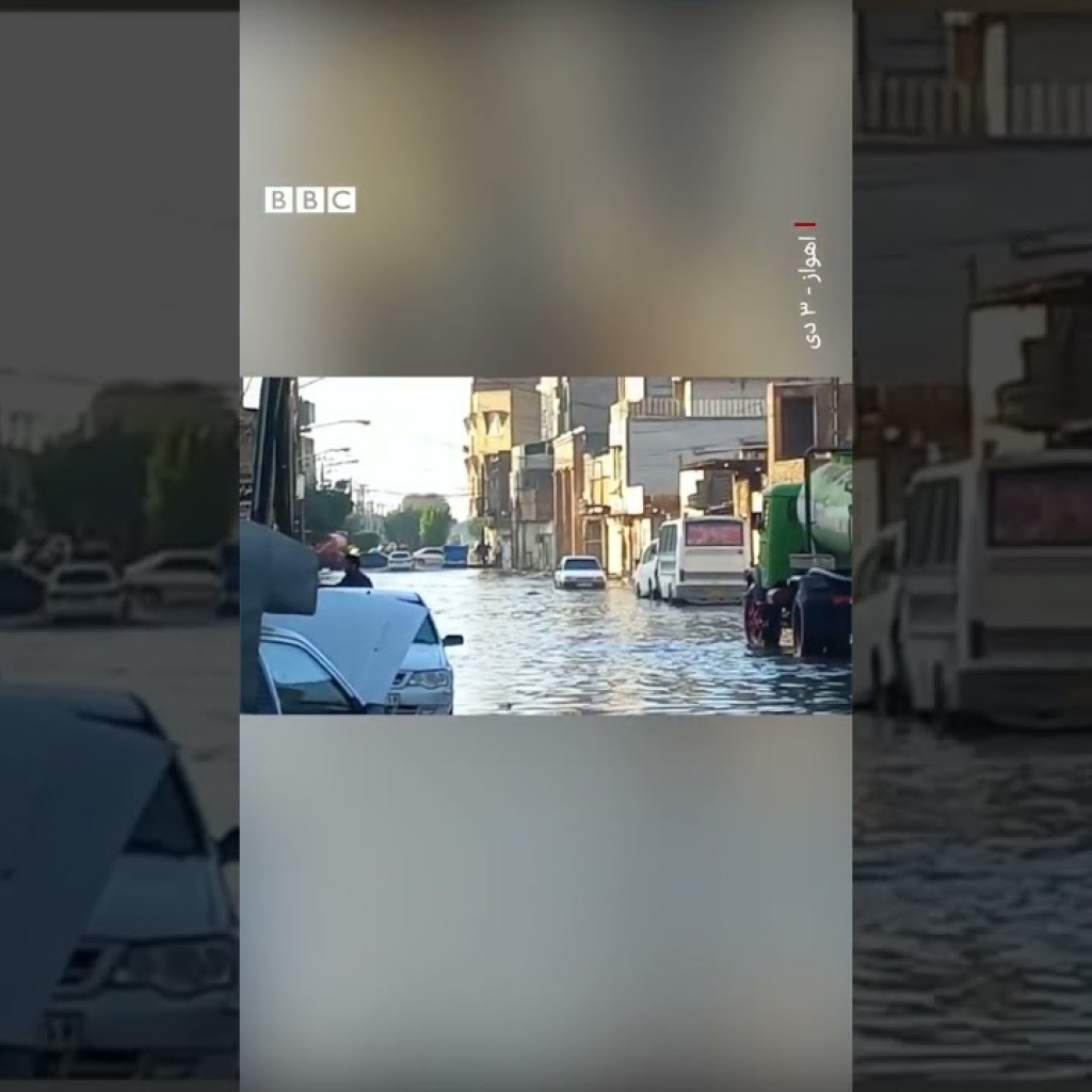 آبگرفتگی شدید خیابانهای اهواز آبگرفتگی شدید خیابانهای اهواز