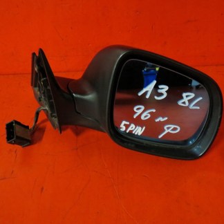 AUDI A3 8L LUSTERKO PRAWE 5-PIN LZ9U EURO 96-99 AUDI A3 8L LUSTERKO PRAWE 5-PIN LZ9U EURO 96-99