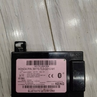 STEROWNIK MODUŁ BLUETOOTH HONDA ACCORD VIII 39770-TL0-G010-M1 STEROWNIK MODUŁ BLUETOOTH HONDA ACCORD VIII 39770-TL0-G010-M1