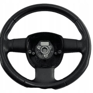 AUDI A3 8P KIEROWNICA SKÓRZANA PERFOROWANA ŁADNA AUDI A3 8P KIEROWNICA SKÓRZANA PERFOROWANA ŁADNA