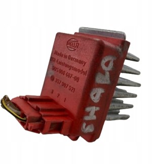 AUDI A3 8L REZYSTOR OPORNICA DMUCHAWY 357907521 AUDI A3 8L REZYSTOR OPORNICA DMUCHAWY 357907521