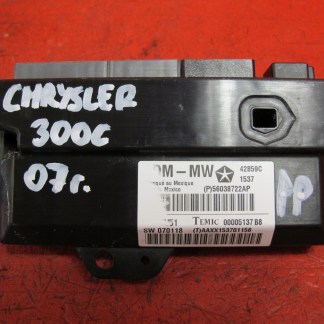 CHRYSLER 300C MODUŁ STEROWNIK DRZWI PRAWY PRZÓD P56038722AP 56038722AP P56038722AP CHRYSLER 300C 3.0 CRD CHRYSLER 300C MODUŁ STEROWNIK DRZWI PRAWY PRZÓD P56038722AP 56038722AP P56038722AP CHRYSLER 300C 3.0 CRD